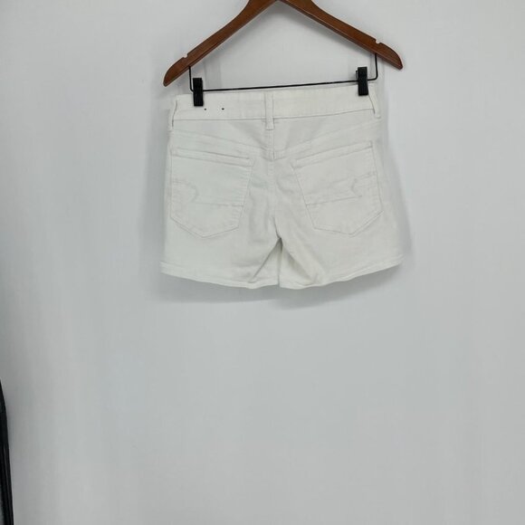 American Eagle AEO  Twill stretchy white shorts - Picture 6 of 12